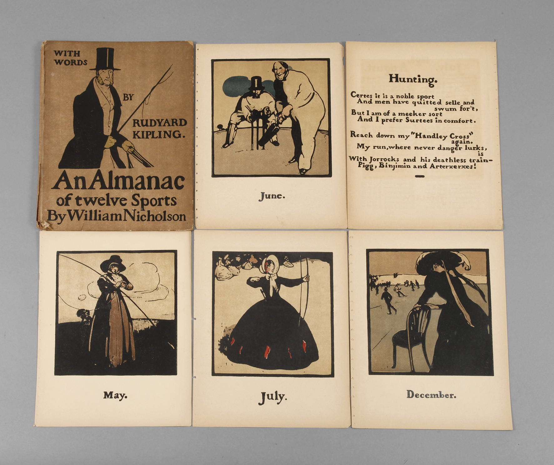 Sir William Nicholson, Grafikkonvolut