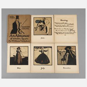 Sir William Nicholson, Grafikkonvolut