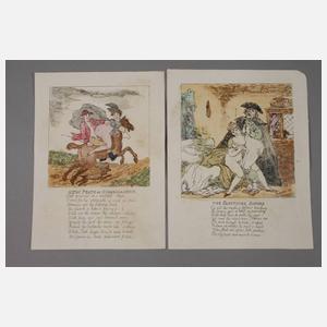 nach Thomas Rowlandson, Erotische Blätter