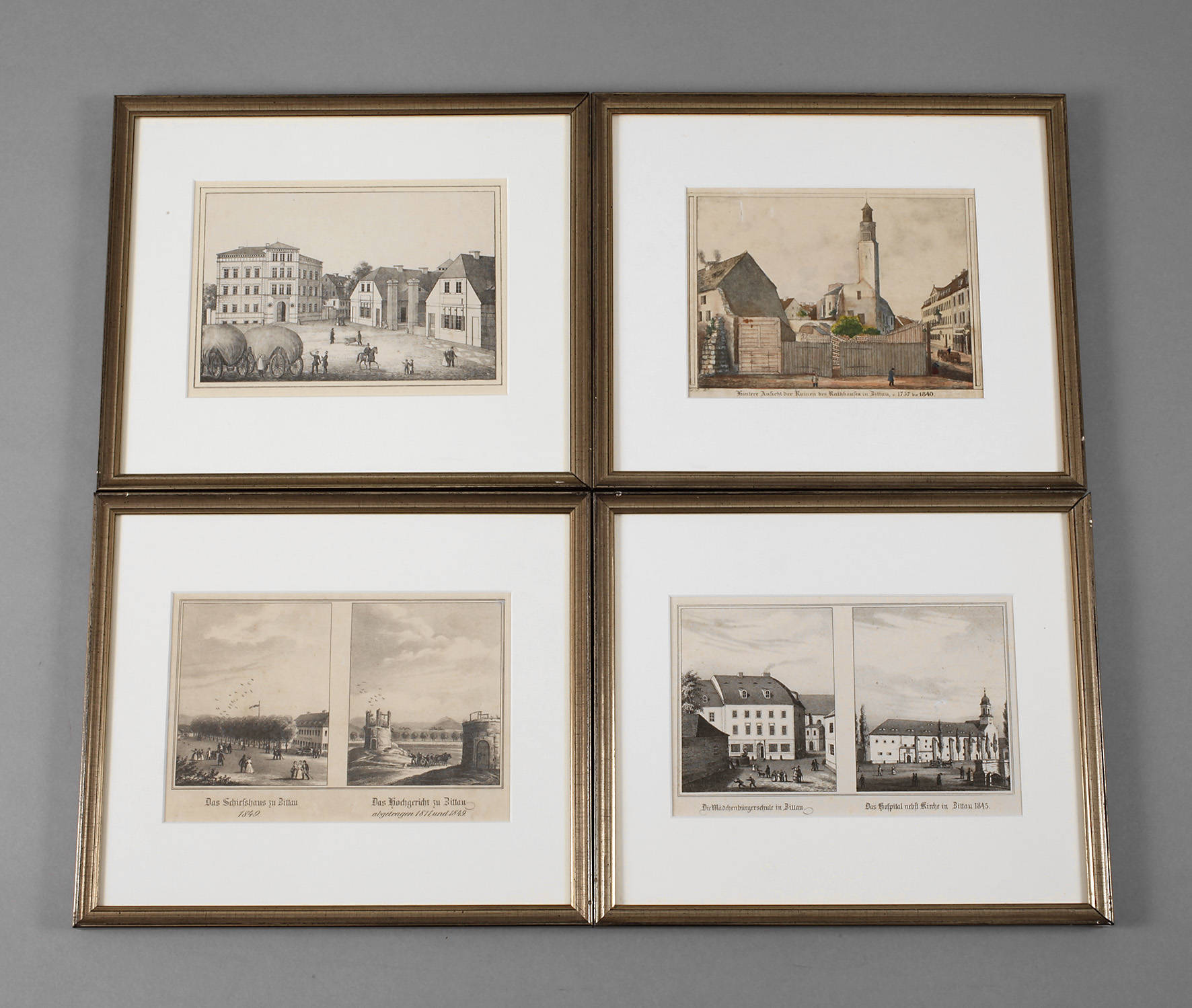 Sammlung Ansichten von Zittau