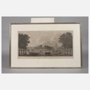 Ansicht Invalidendom und Militärschule in Paris