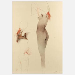 Bruno Bruni, Stehende Akte