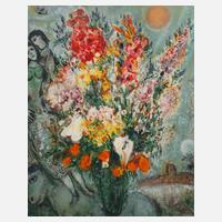 Marc Chagall, ”Bouquet de fleurs”111