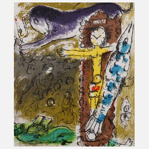 Marc Chagall, ”Christus in der Pendeluhr”