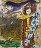 Marc Chagall, ”Christus in der Pendeluhr”