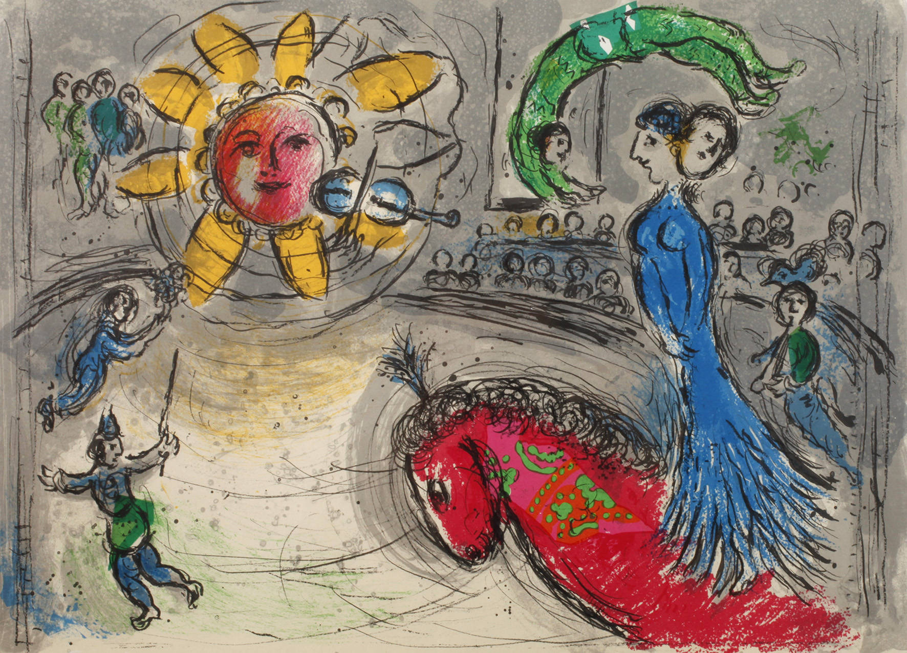 Marc Chagall, In der Manege