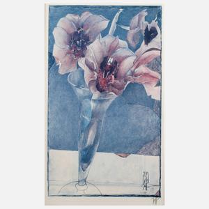 Horst Janssen, Blumenstillleben