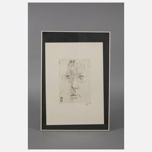 Horst Janssen, Selbstbildnis