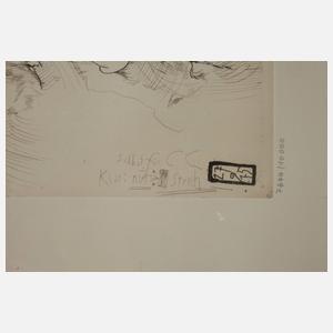 Horst Janssen, Selbstbildnis