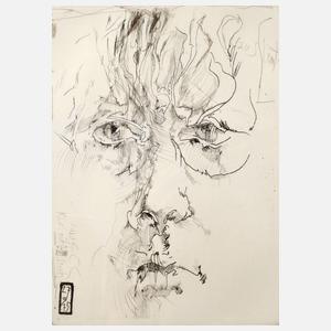 Horst Janssen, Selbstbildnis