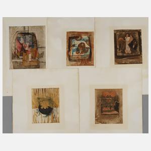 Helga Kaiser, Konvolut Farbradierungen