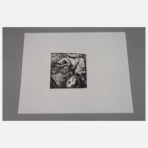 Walter Libuda, ”Kind mit totem Tier”