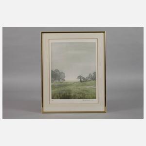 Fritz Mecking, Konvolut Farbradierungen