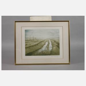 Fritz Mecking, Konvolut Farbradierungen