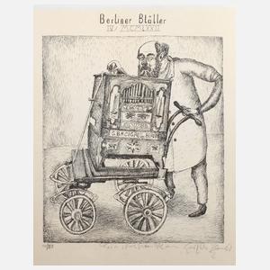 Kurt Mühlenhaupt, ”Leierkastenmann”