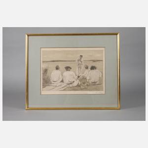 Prof. Emil Orlik, ”Rast der Slowaken”