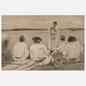 Prof. Emil Orlik, ”Rast der Slowaken”