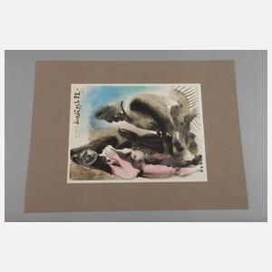 nach Pablo Picasso, Ausstellungsplakat