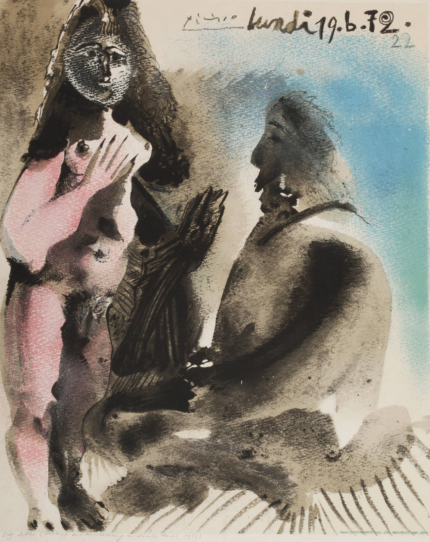 nach Pablo Picasso, Ausstellungsplakat