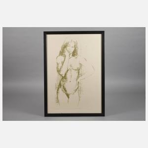 Lothar Rechtacek, Stehender Akt