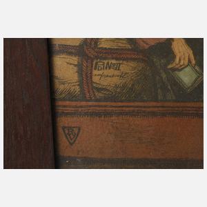 Prof. Matthäus Schiestl, Albrecht Dürer vor Sulzfeld