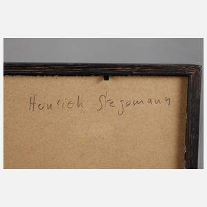 Heinrich Stegemann, ”Großstadt mit schwarzer Sonne”