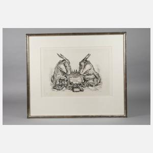 Prof. Andreas Paul Weber, Die Schachpartie