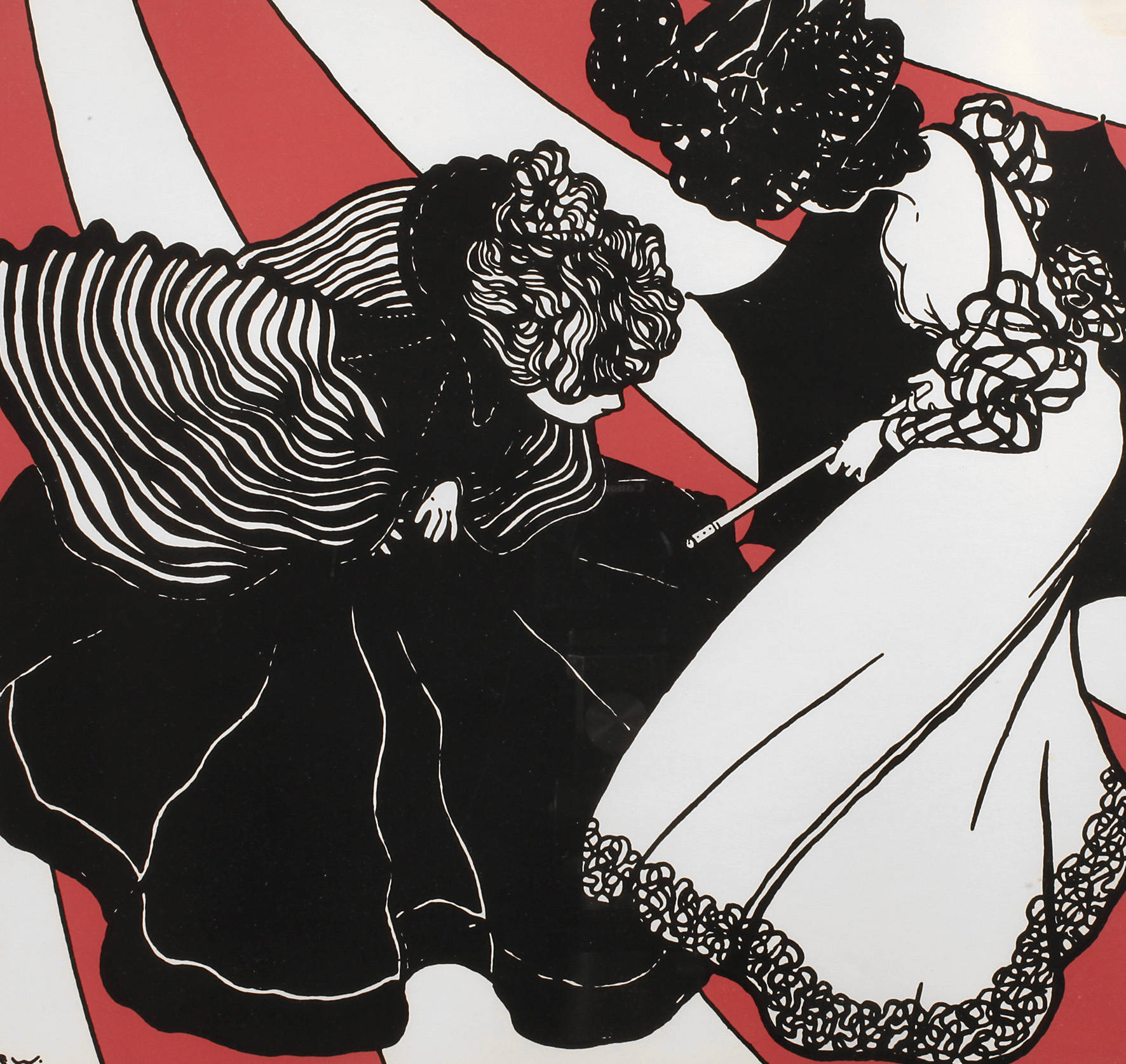 Josef Rudolf Witzel, Zwei Jugendstildamen