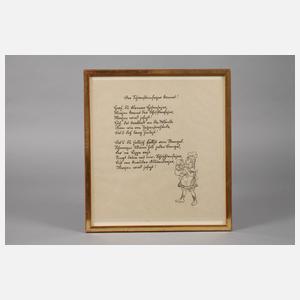 Prof. Heinrich Zille, ”Der Schornsteinfeger kommt”