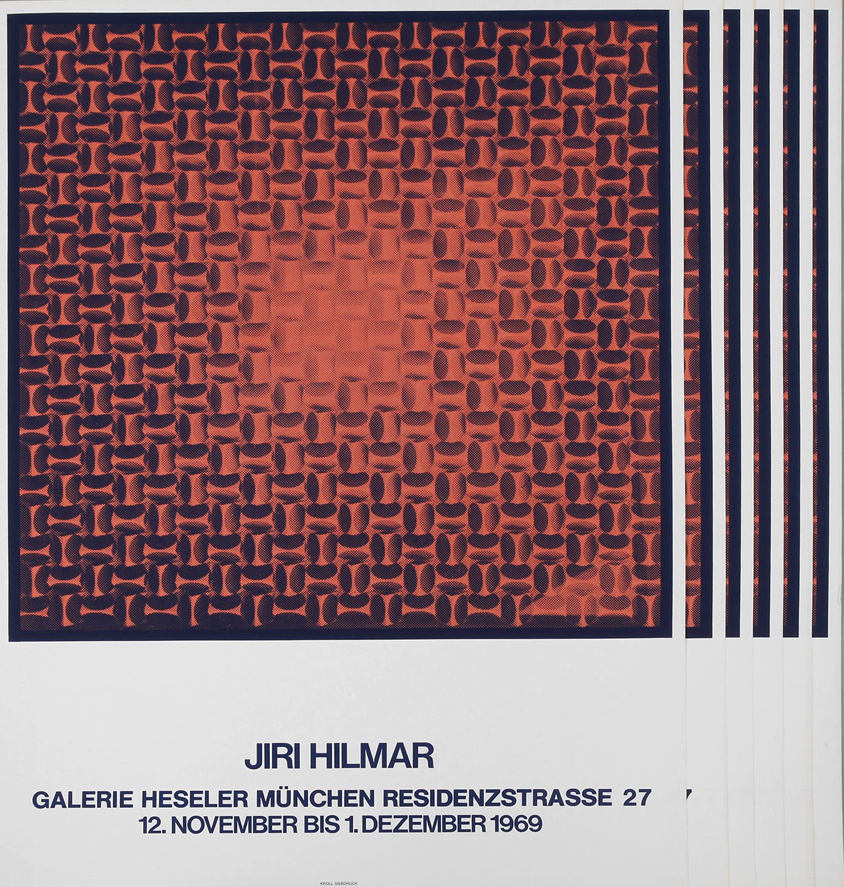 Jiri Hilmar, Konvolut Ausstellungsplakate