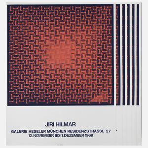 Jiri Hilmar, Konvolut Ausstellungsplakate