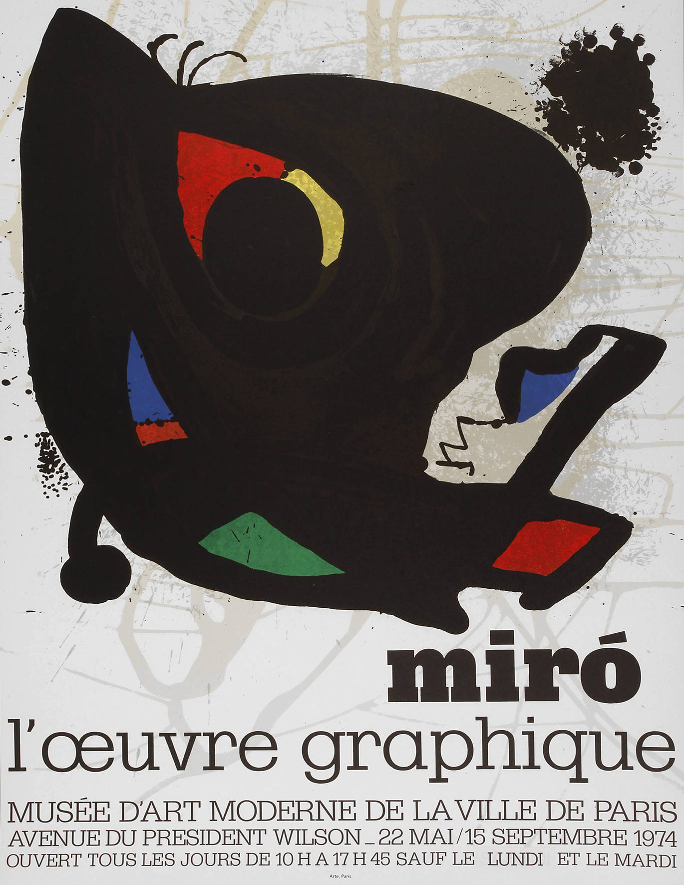 Joan Miró, Originalgraphisches Plakat