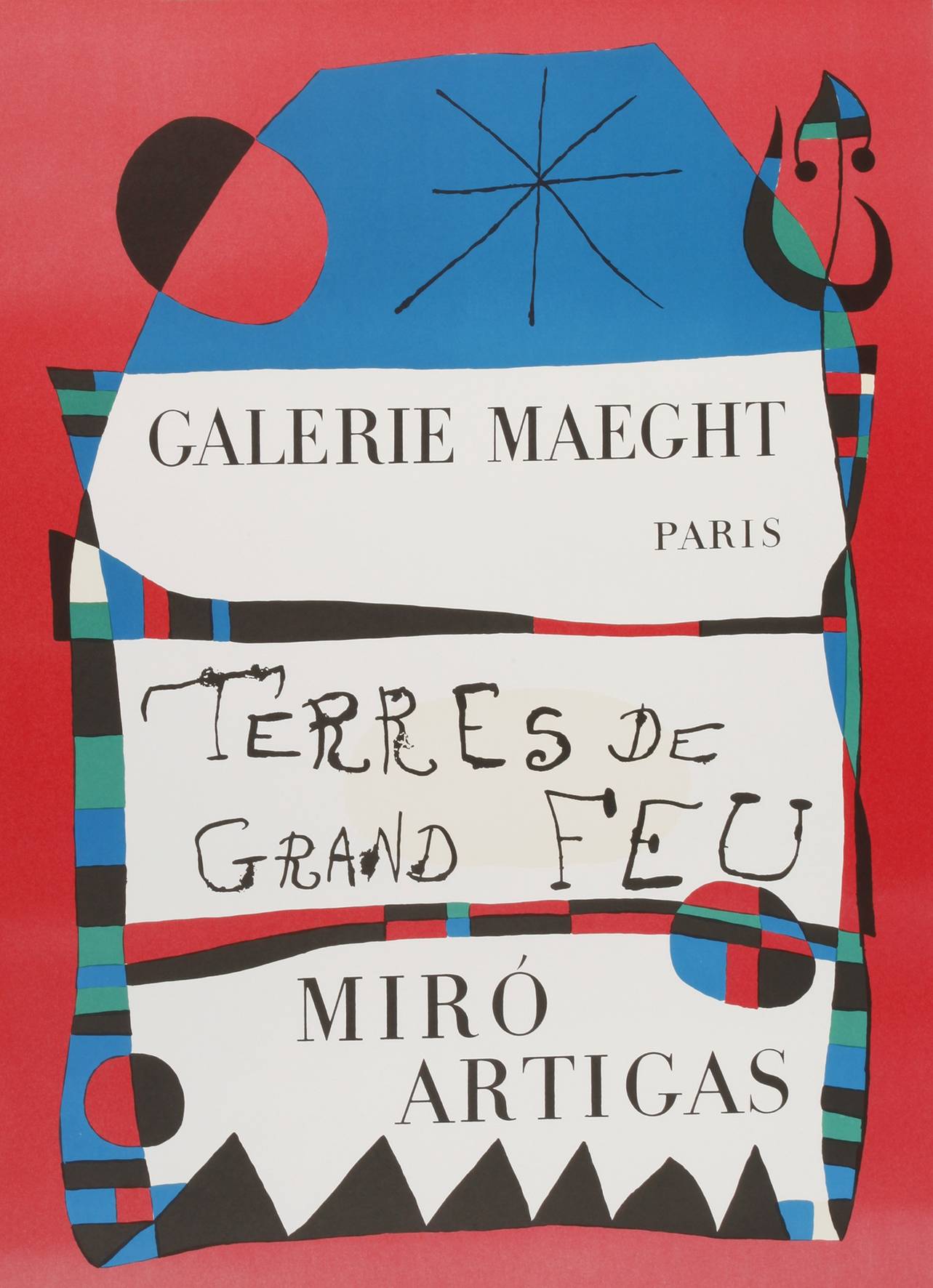 Joan Miró, Originalgraphisches Plakat