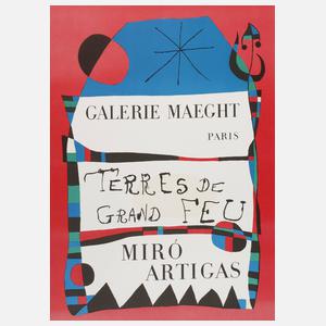 Joan Miró, Originalgraphisches Plakat