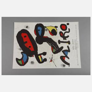 Joan Miró, Originalgraphisches Plakat