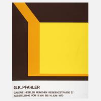 Georg Karl Pfahler, Originalgraphisches Plakat111