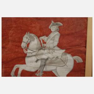 Friedrich der Große zu Pferde