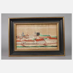 Ansicht der Stadt Eger