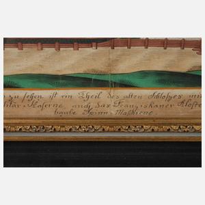 Ansicht der Stadt Eger