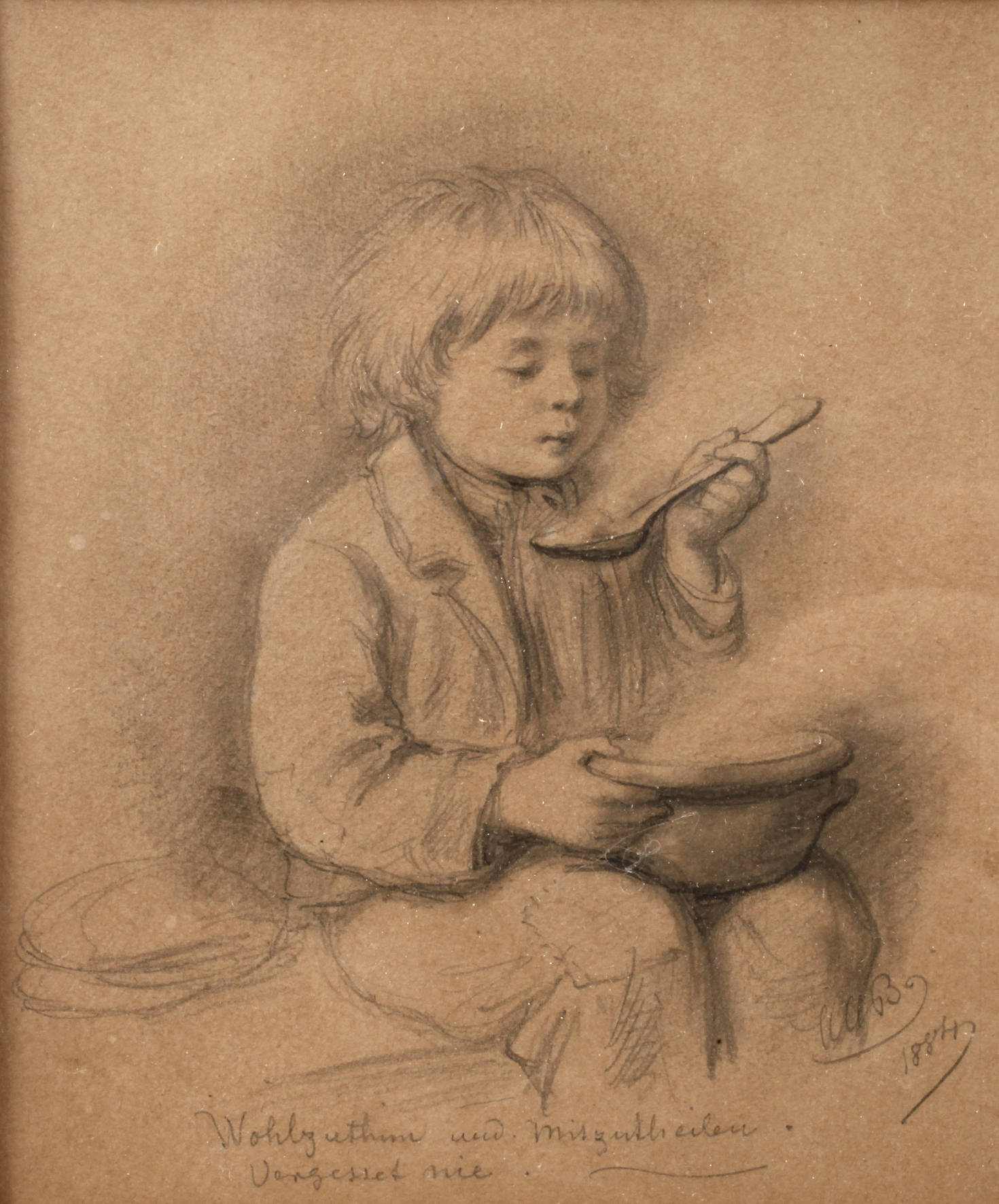 Prof. Wilhelm Amandus Beer, Die heiße Suppe