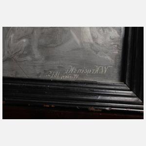 Prof. Walerian Krycinski, Vor der Kirchentür