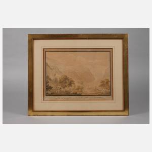 Gabriel Lory d. J., Blick in das Lauterbrunnental