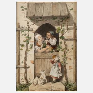 nach Ludwig Richter, Familienglück