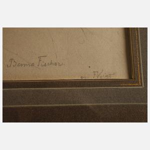 Johann Friedrich Voigt, attr., Portrait Benno Fischer