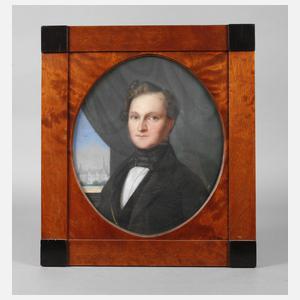 Biedermeier-Herrenportrait