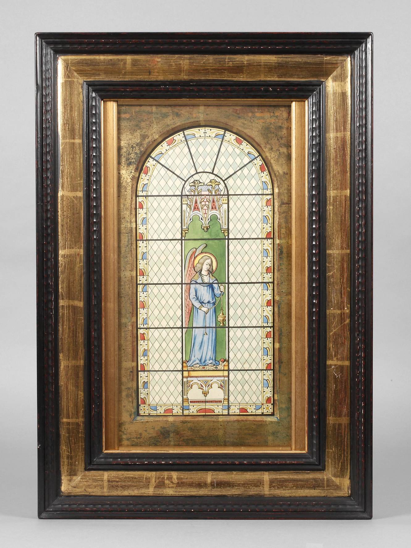 Entwurf für ein neogotisches Kirchenfenster