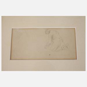 Konvolut Bleistiftstudien