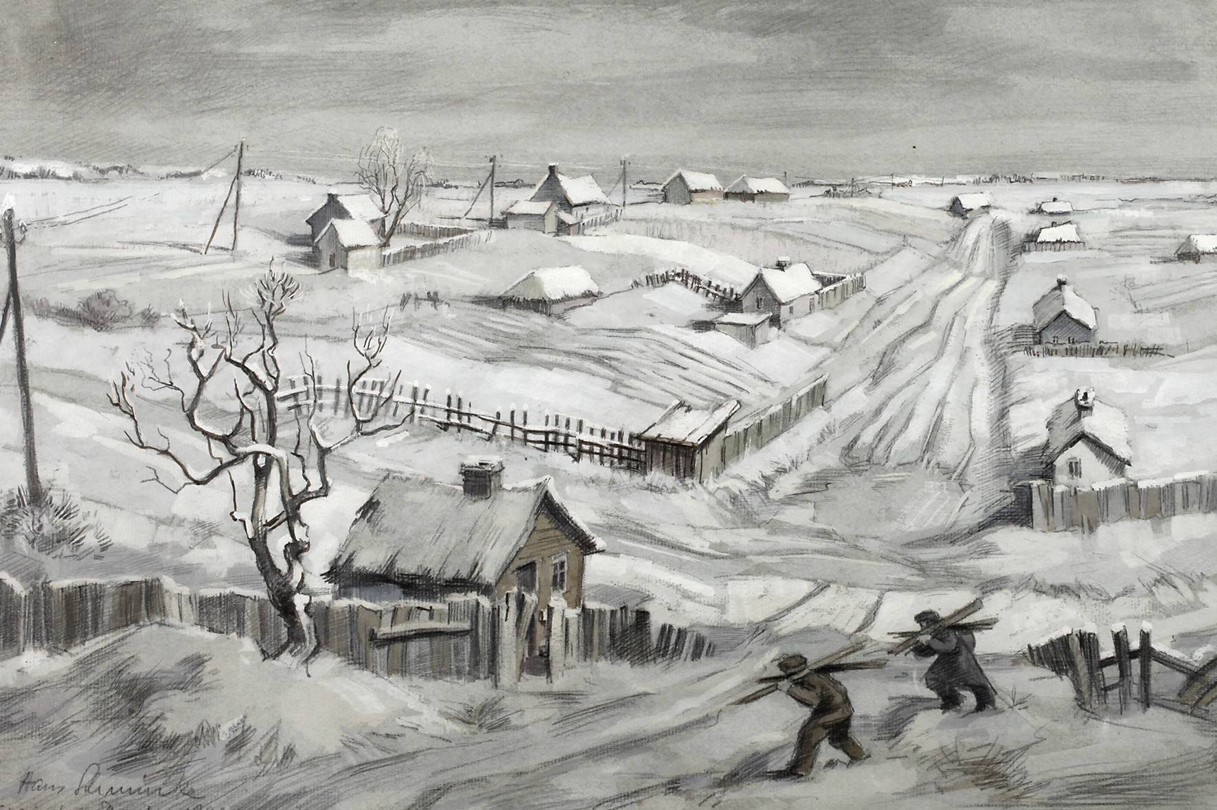 Hans Schminke, ”Russisches Dorf”