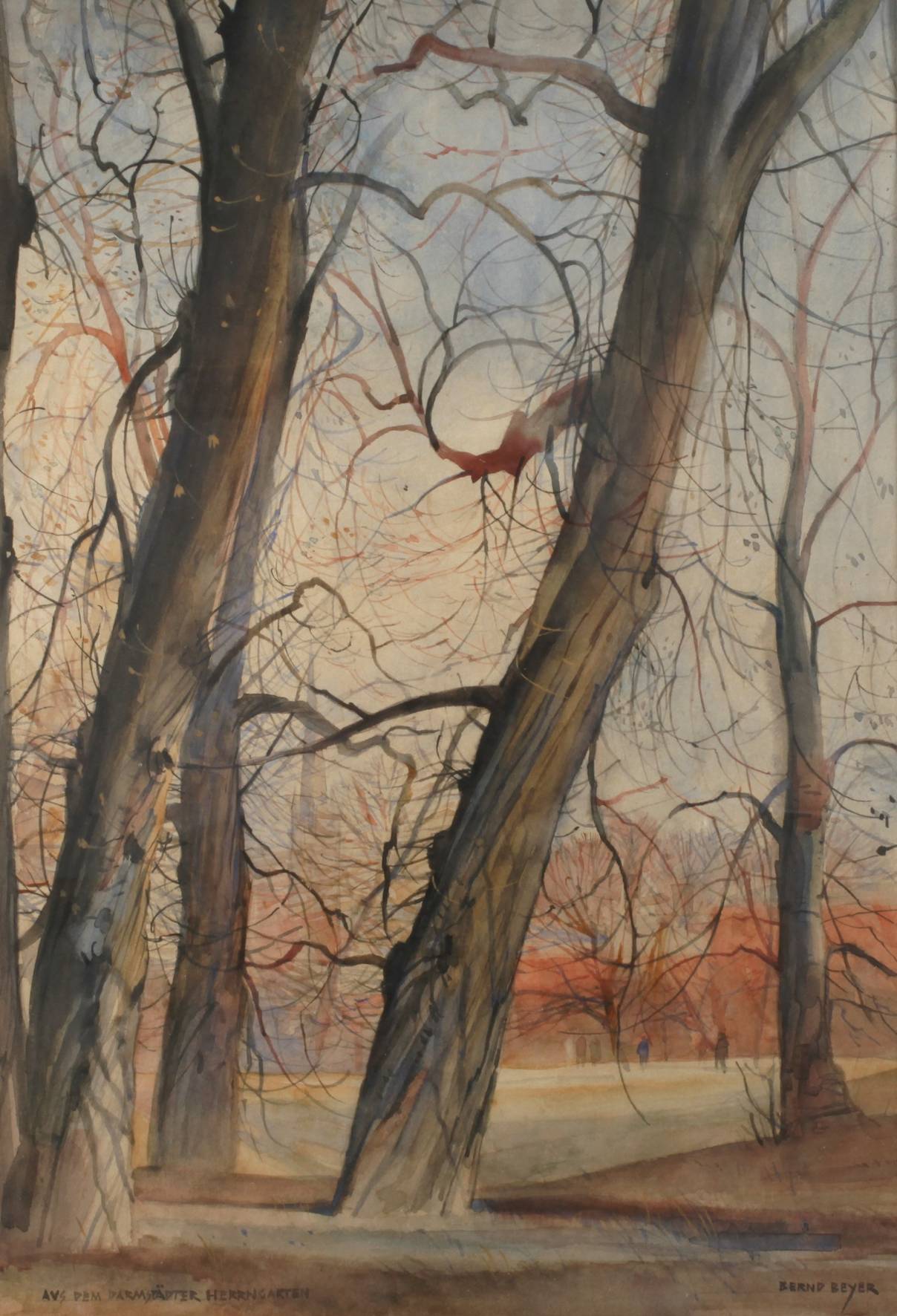 Bernd Beyer, ”Aus dem Darmstädter Herrngarten”