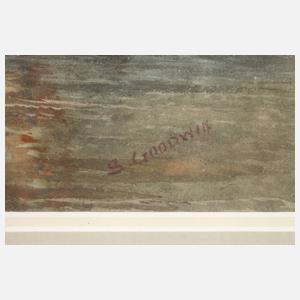 Sidney Paul Goodwin, Dampfschiff vor der Einfahrt